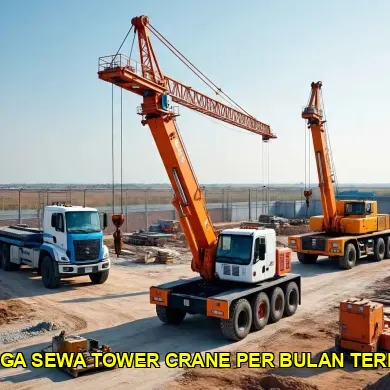 5 Alasan Kenapa Harga Sewa Tower Crane Per Bulan Harus Transparan